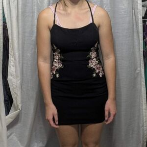 Homecoming Dress. Simple and extremely form fitting.